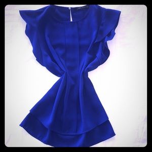 Blue Zara Blouse